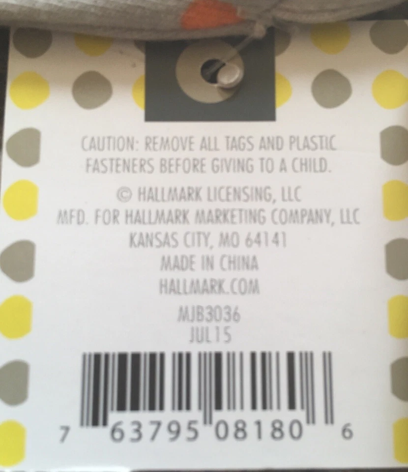 Gorro para bebé Hallmark OWL - 0-3 meses - ¡Muy cómodo y lindo! ¡NUEVO!! Foto 4 de 4