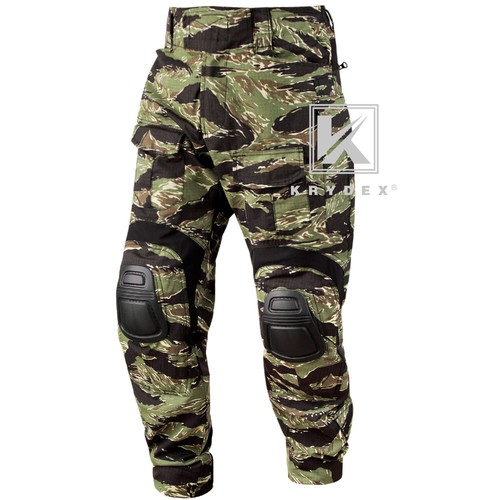 KRYDEX Gen3 Combat Uniform Tactical BDU Shirt & Trousers Green Tiger Stripes MC - Picture 5 of 20