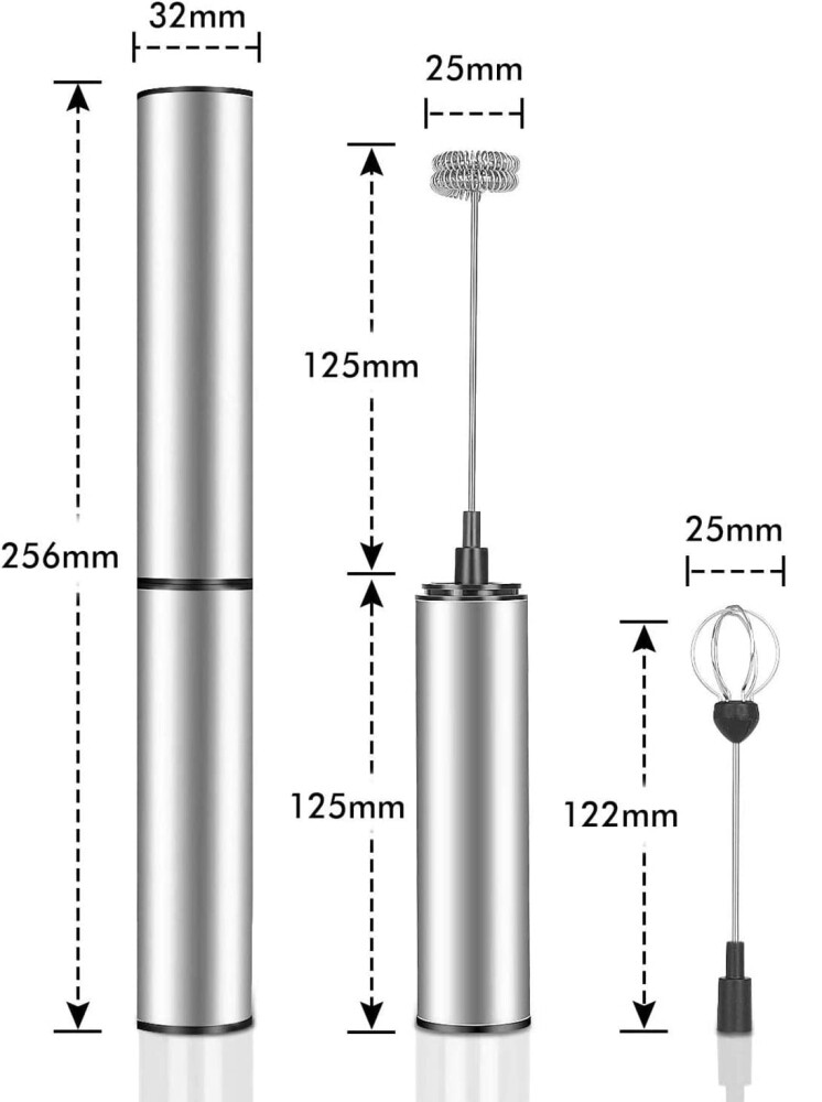 Milk Frother USB Rechargeable Handheld Coffee Frother Chocolate