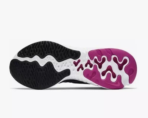 Nike Renew Run Nero Rosa Bianco CK6360-004 Taglia Donna 5.5, Youth 4 - Foto 4 di 8