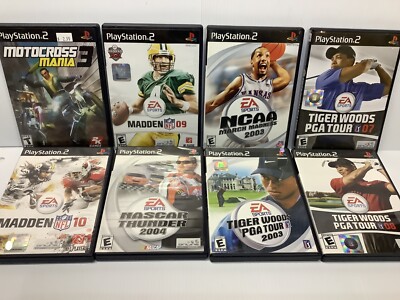 プレステ2 ソフト8点 Lot Of 8 PlayStation 2 Games - All Complete With Manuals, All Play