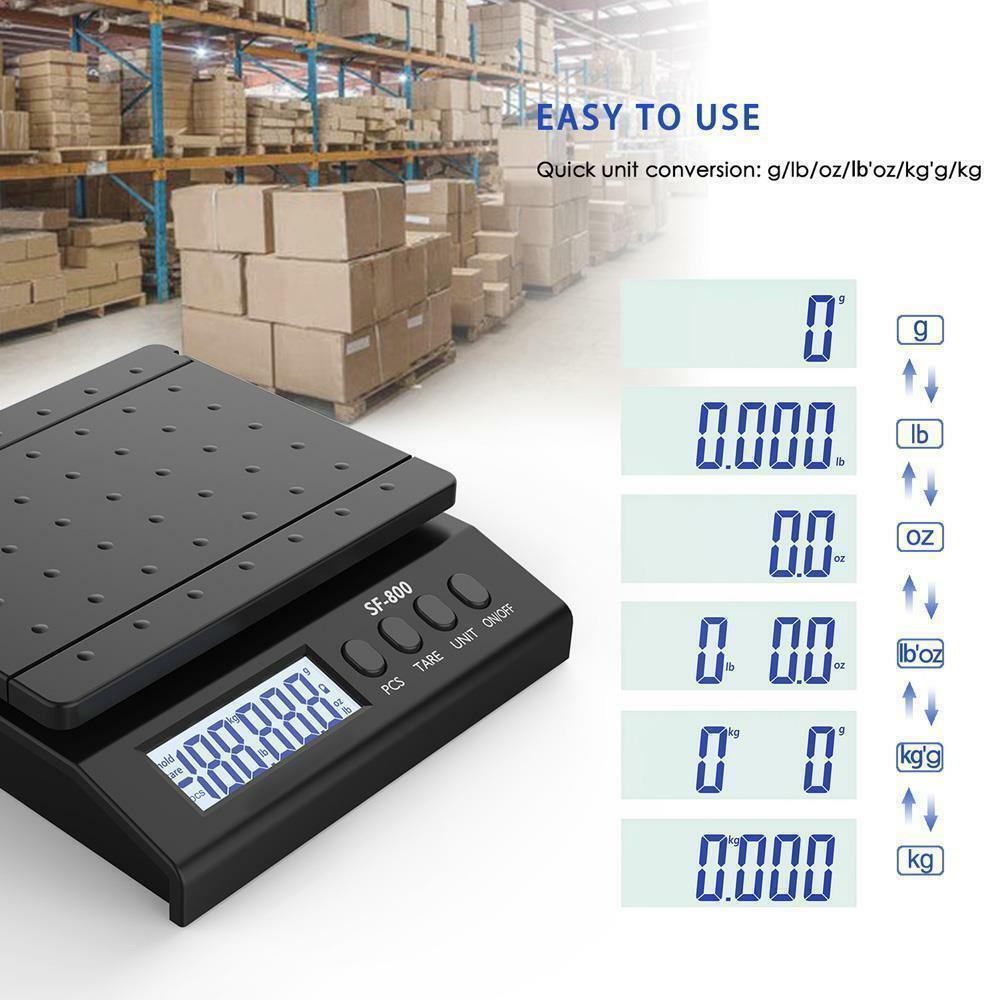 66LB X Quality Inspection 0 1oz Digtal Shipping Scale Tabletop With 