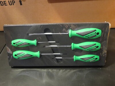 2台セットカブ90 実働とジョグアプリオ実働 Matco 5 PC Green Top Torque II Premium Screwdriver Set in Storage
