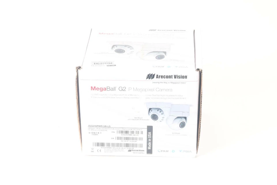 New Arecont Vision AV5245PMIR-SB-LG MegaBall G2 IP Megapixel Camera - Image 3 of 4
