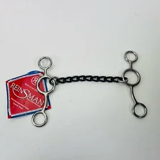 Reinsman 331 Stage B Rosie Chain Gag Bit Large 6" Cheeks-5"