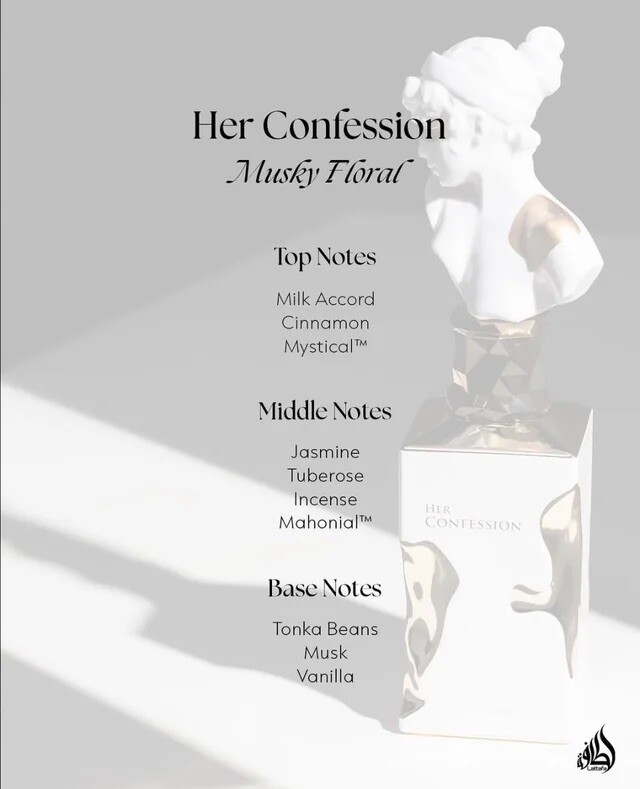 Lattafa New Parfum Her Confession new parfum 3.4 EDP Hot Selling