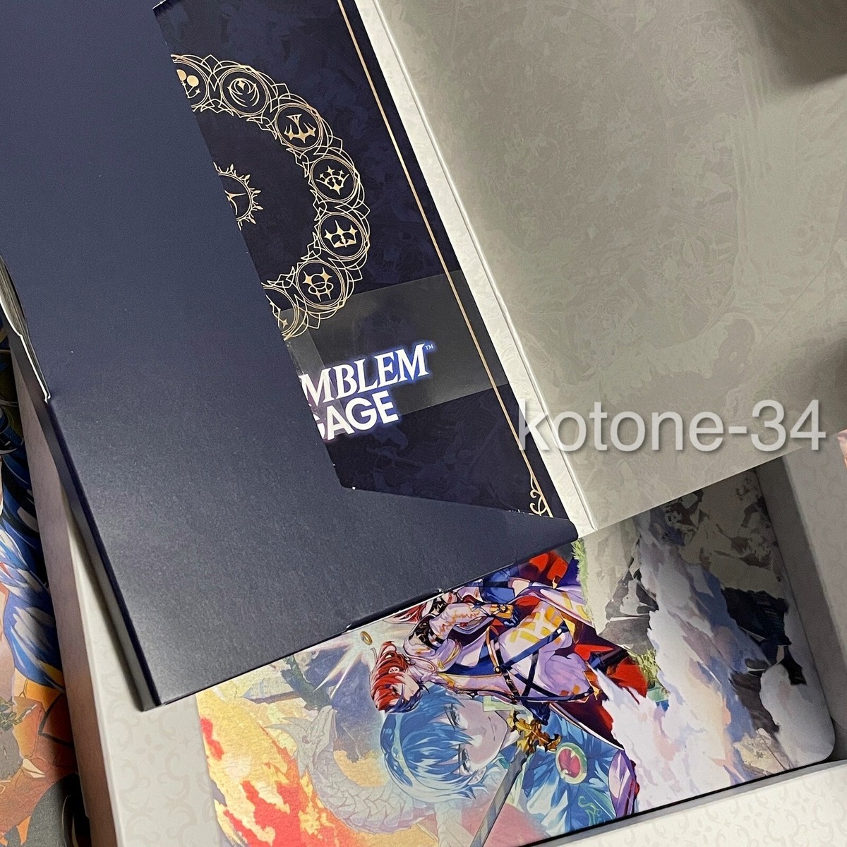 Fire Emblem Engage Divine Edition Steelbook Art Card Elyos Japan