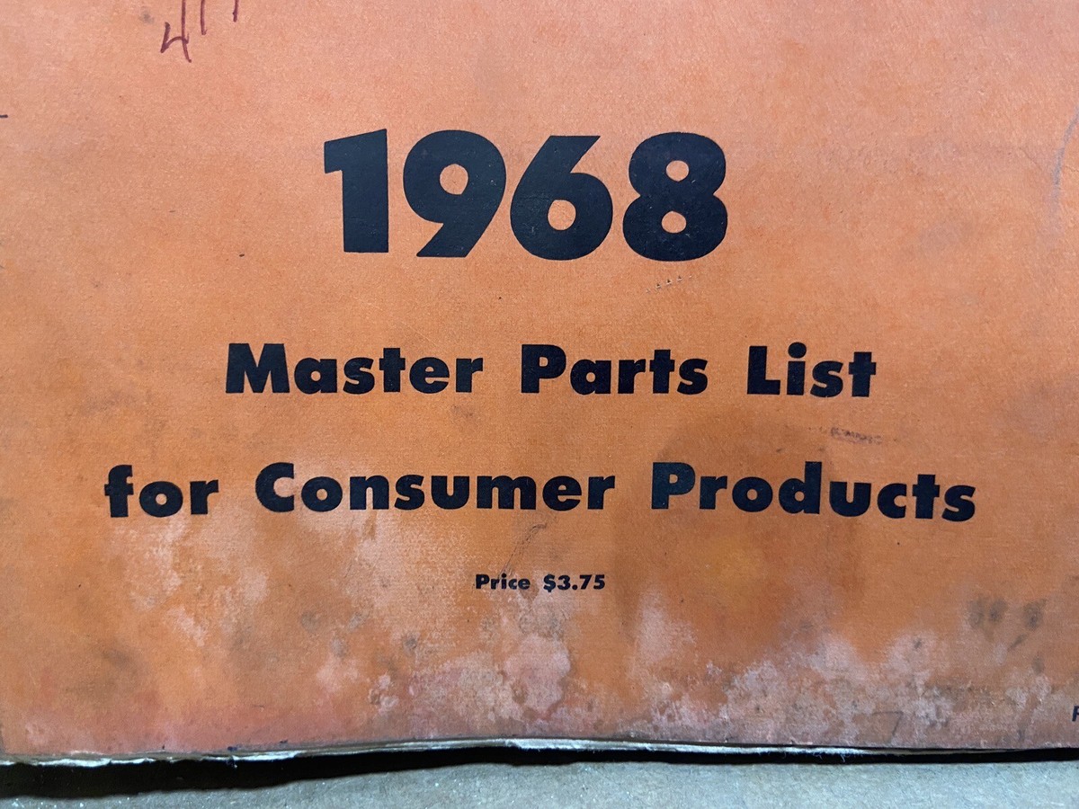 Jacobsen Parts Catalog & Exploded Illustration Manual w/ Price