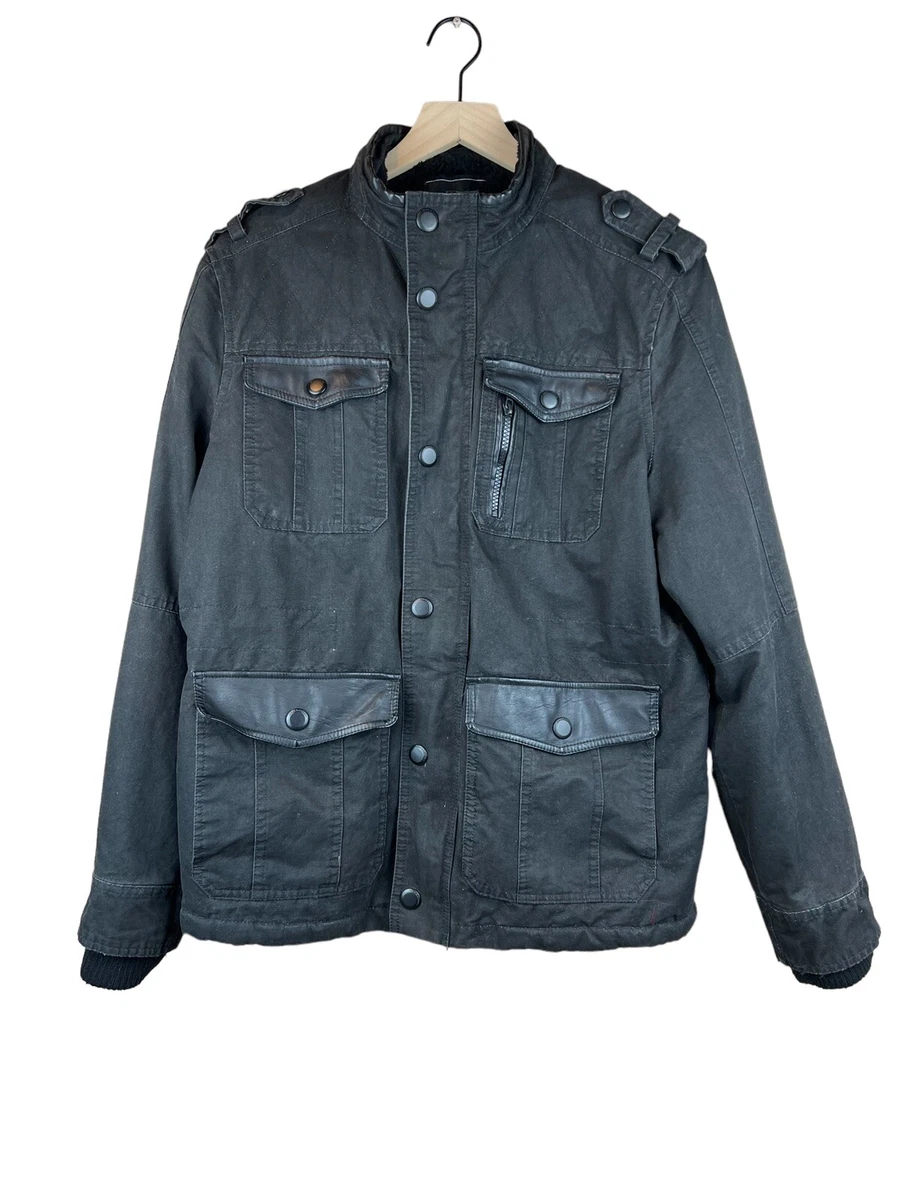 Men's rock & republic faux leather jacket clearance