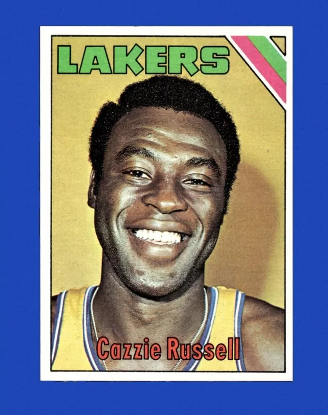 Cazzie Russell trading card