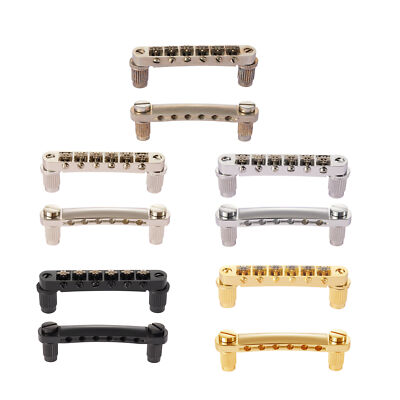 KAISH Roller Saddle Tune-O-Matic Bridge StopBar Tailpiece For Epi Les Paul/SG/ES