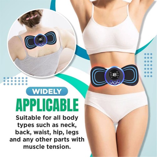 Pulse Tens Unit EMS Massager Back Full Body Muscle Stimulator Pain Relief Device - Picture 4 of 15