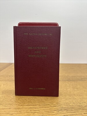Metaphysics and Historicity Emil L. Fackenheim Aquinas Lecture Second Print 1967