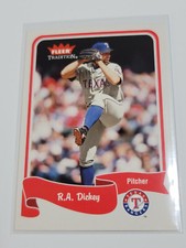 R.A. DICKEY 2004 Fleer Tradition #58.  RANGERS