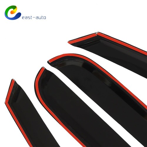 For 2005-2015 Toyota Hilux Window Visors Weather Shields Front Rear L+H 4PCS - Picture 10 of 13