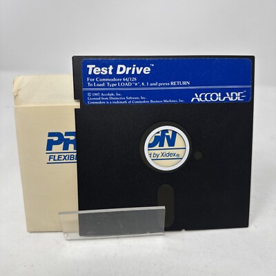 VTG Commodore 64/128 - Test Drive UNTESTED
