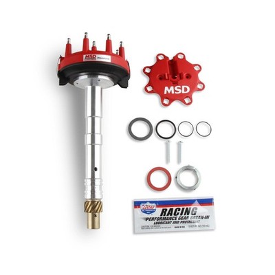 MSD 8558 Distributor, Tall Block Crank Trigger Fits Chevy Fits V8