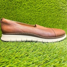 Vionic Linden Womens Size 11D Brown Casual Classic Slip On Loafers Flats Shoes