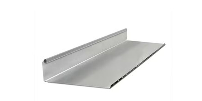 3.25 In. X 14 In. X 5 Ft. Half Section Rectangular Stack Duct