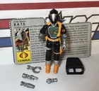 GI Joe BATS 1986 v1 *100% COMPLETE w/Card, NEAR MINT!* Bats Vintage Cobra ARAH