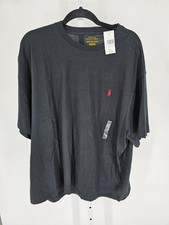 Polo Ralph Lauren Mens Sz 2XB Short Sleeve Crew Neck T Shirt Black NEW