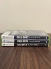 Lot of 3 Games: Call of Duty BO2, Ghosts, & Advanced Warfare (Xbox 360) • Tested