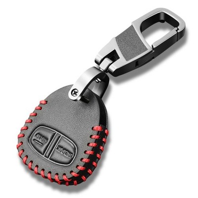 Leder Schlüssel Hülle Case für Mitsubishi Outlander Lancer 10 Pajero Sport ASX L200 