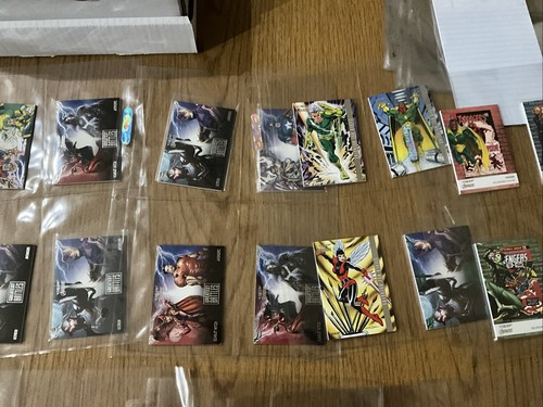 2022 marvel fleer ultra avengers trading cards Lot Inserts Of 54 - Picture 2 of 8