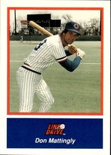 DON MATTINGLY Oddball 1991 Columbus Clippers ...
