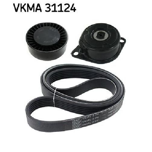 Keilrippenriemensatz FüR Seat Cordoba 6K 1.9 96 Bis 02 SKF QualitäT 71753677-image