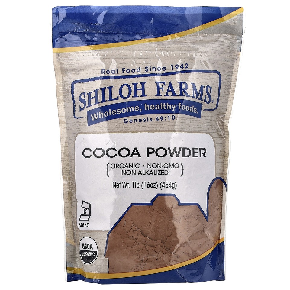 Organic Cocoa Powder, 16 oz (454 g)