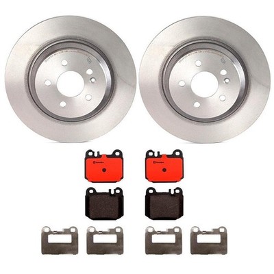 Brembo Rear Brake Kit Ceramic Pads Disc Rotors For Mercedes-Benz W163 ML Class