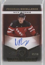 2015-16 Upper Deck The Cup Program of Excellence 10/10 Nick Ritchie Auto 0c3