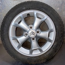CITROEN C1 14" Inch Alloy Wheel 9665560080 4.5Jx14 & Tyre 155/65R14