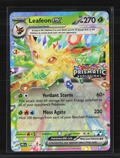 Pokemon 2025 Prismatic Evolutions Leafeon EX #6/131