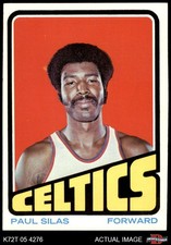 1972 Topps #55 Paul Silas  Celtics Creighton  6 - EX/MT