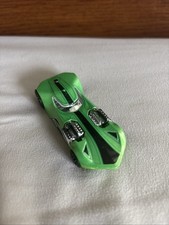 2007 Hot Wheels Twin Mill III Metallic Lime Green Black Decals