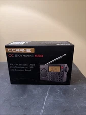 C. Crane Skywave SSB AM/FM Weather Alert Shortwave Radio for Aviation