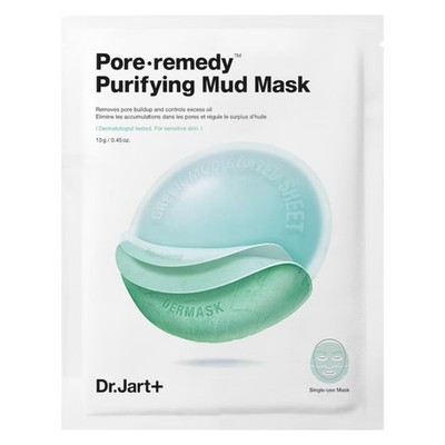 Dr. Jart+ Pore Remedy Reinigende Maske mit grüner Tonerde   13 g x 5 Stück