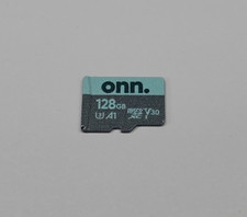 ONN 128GB Micro SD Card U3 A1 MicroSDXC V30 with Case