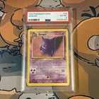 1999 POKEMON FOSSIL #20 GENGAR WOTC EX-MT PSA 6