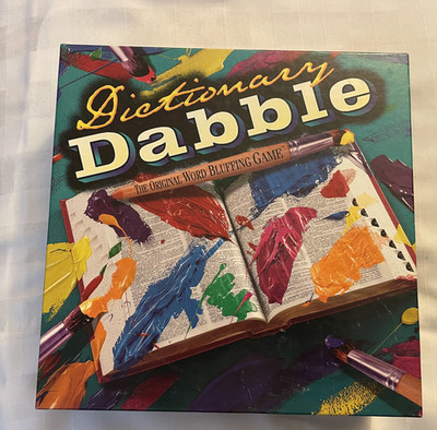 Dictionary Dabble game 1998 by Patch. complete
