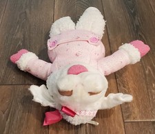 Vintage 1990 Shari Lewis Baby Lamb Chop Hand Puppet Pink Plush 13" Target