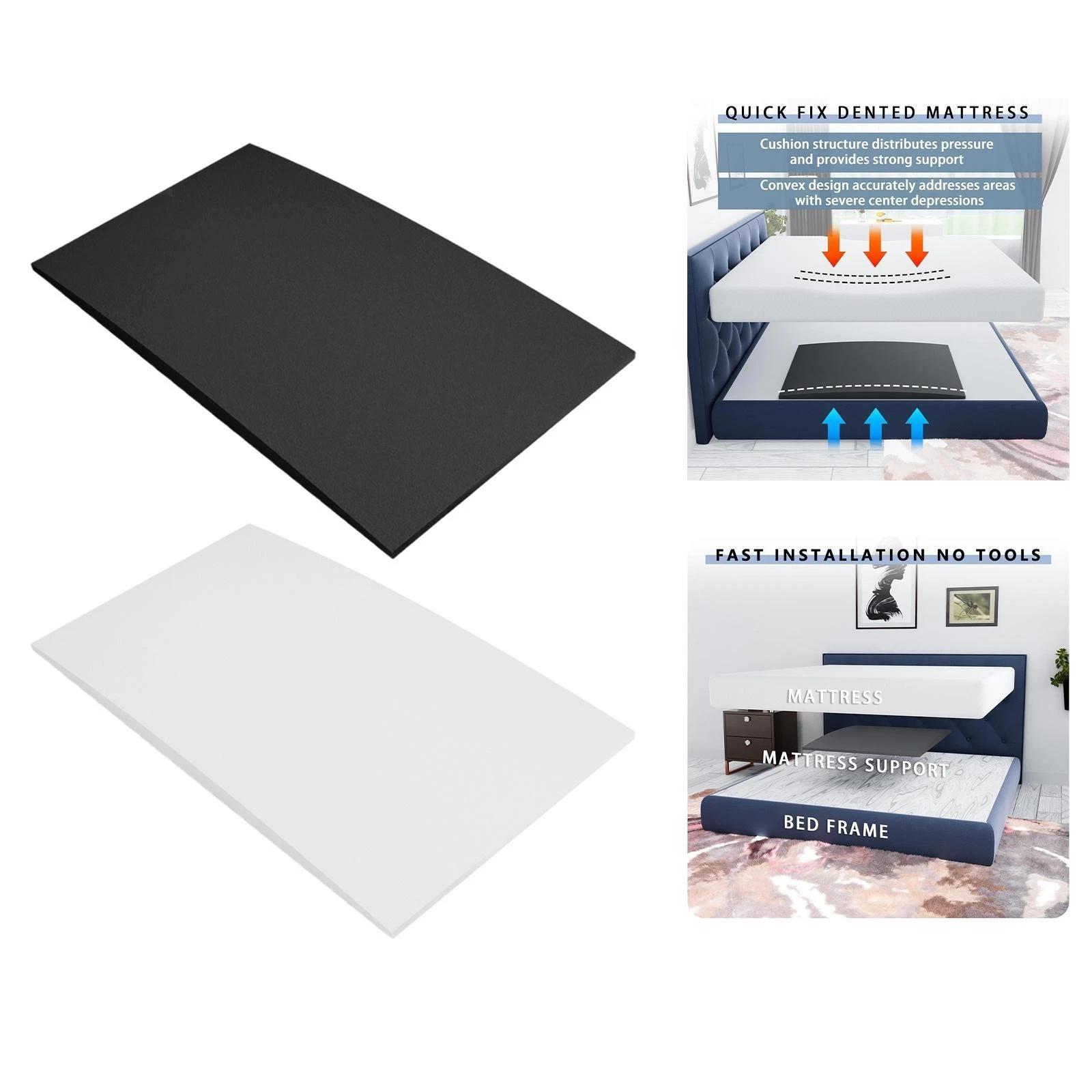 Sagging Mattress Support Under Mattress Support Board 120cmx60cmx5cm Supportive