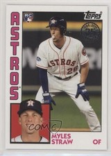 2019 Topps 1984 Topps Baseball Rookies Myles Straw #84R-MS RC 11pj