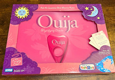 Ouija Mystifying Oracle Pink Board Game Set w/ Carrying Case, Planchette & Cards