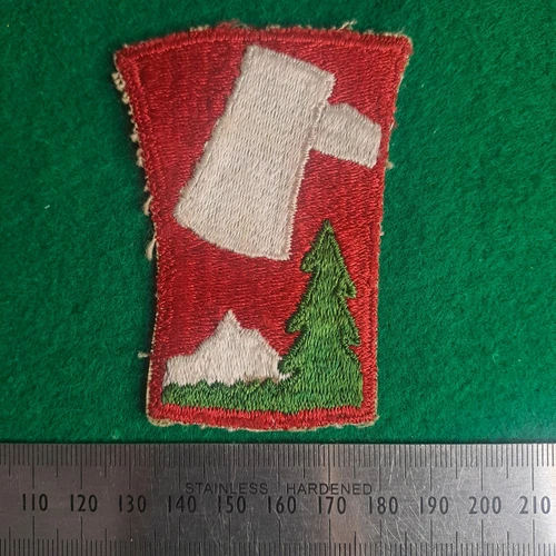 WW2 US United States Army 70th Infantry Division Patch Badge "Trailblazers"