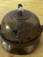 Helm altes deutsches Feuerzeug 1914 Mit Gott für König Vaterland WW1