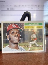 Bob Gibson HOF Cardinals Pitcher 2023 Topps Archives Baseball Card #81