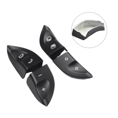 Steering Wheel Control Button Switch Cover For Mercedes W220 W215 Black Parts - Picture 9 of 24